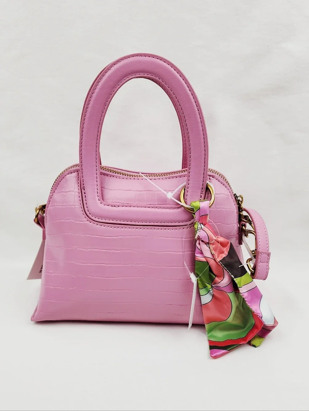 Steve Madden BTally Light Pink Satchel Handbag